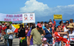 400 personnes manifestent contre le projet d'une mosquée à Tahiti