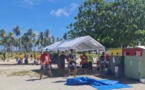Noël avant l'heure pour les enfants de Rangiroa