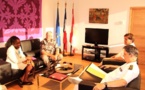 Lionel Beffre reçoit l'ambassadrice des Etats-Unis à Fidji (communiqué)
