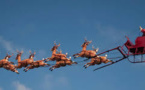 Le Père Noël officiellement autorisé à entrer avec ses rennes aux Etats-Unis