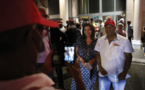En Guadeloupe, Hidalgo mène campagne pour conjurer le défaitisme