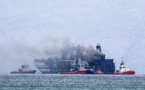 Grèce: un routier grec retrouvé mort à bord du ferry italien en feu