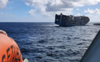 Naufrage d'un cargo de voitures de luxe qui avait pris feu aux Açores