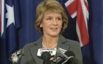 Julie Bishop en Papouasie-Nouvelle-Guinée