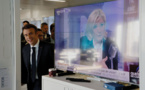 Présidentielle J-5: Macron tacle Le Pen, Mélenchon en embuscade