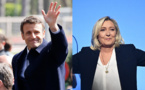 Macron, largement en tête, et Le Pen, qualifiés pour le second tour 