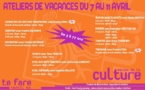 TFTN : inscriptions aux ateliers d'avril dès aujourd'hui