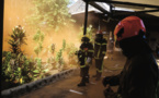 ​Exercice incendie grandeur nature à la Maison de la Culture