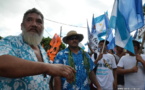 A Papeete, les bleus mènent à la bataille des drapeaux