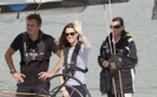William et Kate, en course l'un contre l'autre dans la baie d'Auckland