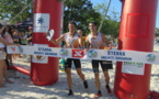 Le duo David Hauss-Pierrick Page récidive au Swim Run de Moorea