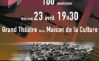 Concert des 4 orchestres ce mercredi 23 avril: il reste encore des places!