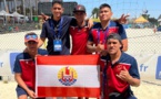 Trois Polynésiens en équipe de France de beach soccer