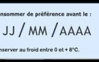Alimentation: la mention "à consommer de préférence avant" dans le collimateur de l'UE