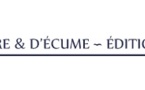 Une nouvelles maison d'Édition est née alors que le Salon du Livre va ouvrir ses portes
