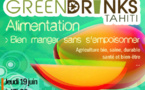 Les Green Drinks de juin sur le thème de la nourriture saine