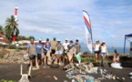 ​Des agents de l'État qui récoltent 231 kg de déchets