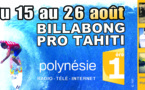 La Billabong Pro Tahiti en direct sur Polynésie 1ère !