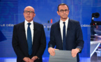 Présidence de LR: Eric Ciotti et Bruno Retailleau s'affronteront au second tour