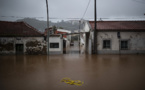 Nouvelles inondations à Lisbonne après de fortes pluies