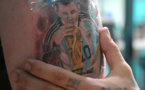 Le dernier must des Argentins ? Un tatouage de Messi et de la Coupe du monde