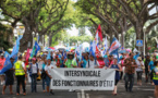 Réforme des retraites, un millier de personnes ont manifesté à Papeete
