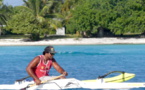 Paia Tamaititahio conserve son titre à la Mokarran va'a race