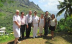 Visite officielle de M. Lionel BEFFRE, Haut-Commissaire de la République à Hiva Oa, Tahuata et Fatu Hiva