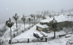 La Californie sous la neige à cause d'un inhabituel blizzard