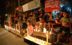 Philippines: un an après le typhon Haiyan, les survivants affluent pour se recueillir
