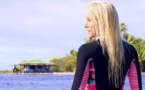 Tatiana Weston-Webb dans une vidéo magique sur la Polynésie