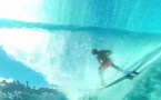 Ben Thouard a filmé la vague de Teahupo'o sous l'eau (vidéo)