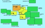 Les dernières prévisions de Météo France : de fortes pluies sur les Tuamotu Nord-Ouest