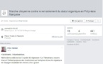 Un appel à la manif contre le "toilettage" du statut proposé par le Tahoera'a