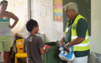 Ecole Nuutafaratea de Mataiea : apprendre à trier en chantant.
