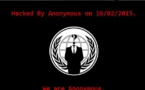 Le site de la présidence piraté par Anonymous