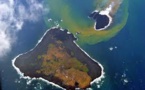La nouvelle île volcanique émergée en 2013 au sud de Tokyo grossit encore