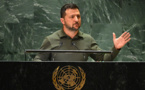 A l'ONU, Zelensky tente de rallier le monde entier derrière l'Ukraine