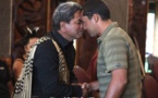 Ultimate Waterman : Les Tahitiens Manoa et Georges accueillis selon la tradition maorie. (Diaporama)