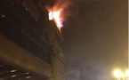 Un incendie dévaste le 4ème étage de l’immeuble du club 106