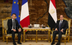 Après sa visite en Israël, Macron rencontre Sissi au Caire