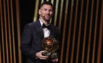 L'Argentin Lionel Messi remporte son huitième Ballon d'Or