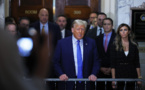 Trump, combatif et virulent, se défend au procès civil qui menace son empire immobilier