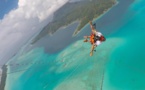 Vols au-dessus du fenua en parachute