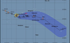 ​Dépression tropicale forte, Nat arrive sur Mopelia