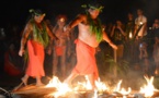 La marche sur le feu le 1er juillet