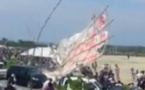 Japon: un cerf-volant de 700 kilos s'écrase sur la foule, un mort