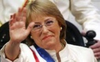 Michelle Bachelet, présidente du Chili : "une amie de la France"
