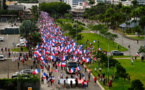 Mobilisation d'ampleur dans les rues de Nouméa sur la question du corps électoral