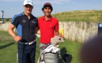 Mahatua Berniere, un jeune qui monte dans le circuit pro du golf européen